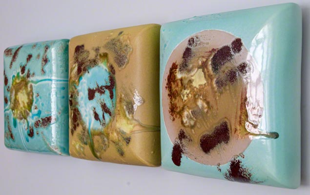 Nebulae 576 - Glazed Ceramics - 2010 - 100 x 30 x 10 cm